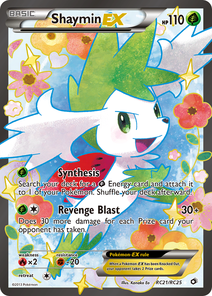 Shaymin EX (RC21/RC25) [Black & White: Legendary Treasures] | Clutch Gaming