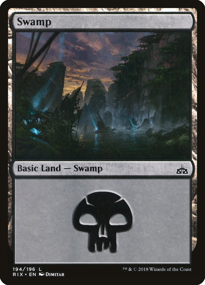 Swamp (194) [Rivals of Ixalan] | Clutch Gaming