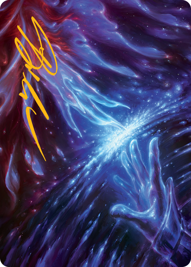 Transcendent Message Art Card (Gold-Stamped Signature) [March of the Machine Art Series] | Clutch Gaming