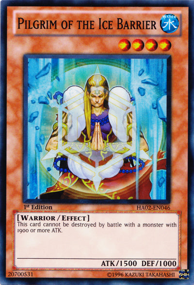 Pilgrim of the Ice Barrier [HA02-EN046] Super Rare | Clutch Gaming