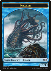 Kraken // Zombie (011/036) Double-Sided Token [Commander 2014 Tokens] | Clutch Gaming