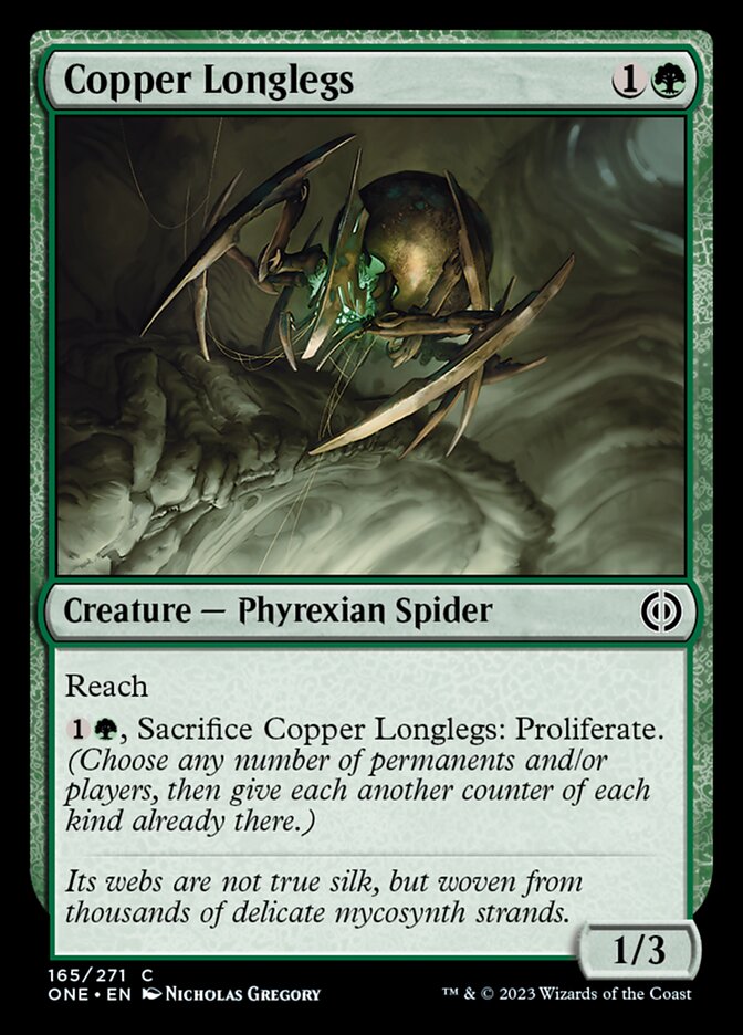 Copper Longlegs [Phyrexia: All Will Be One] | Clutch Gaming