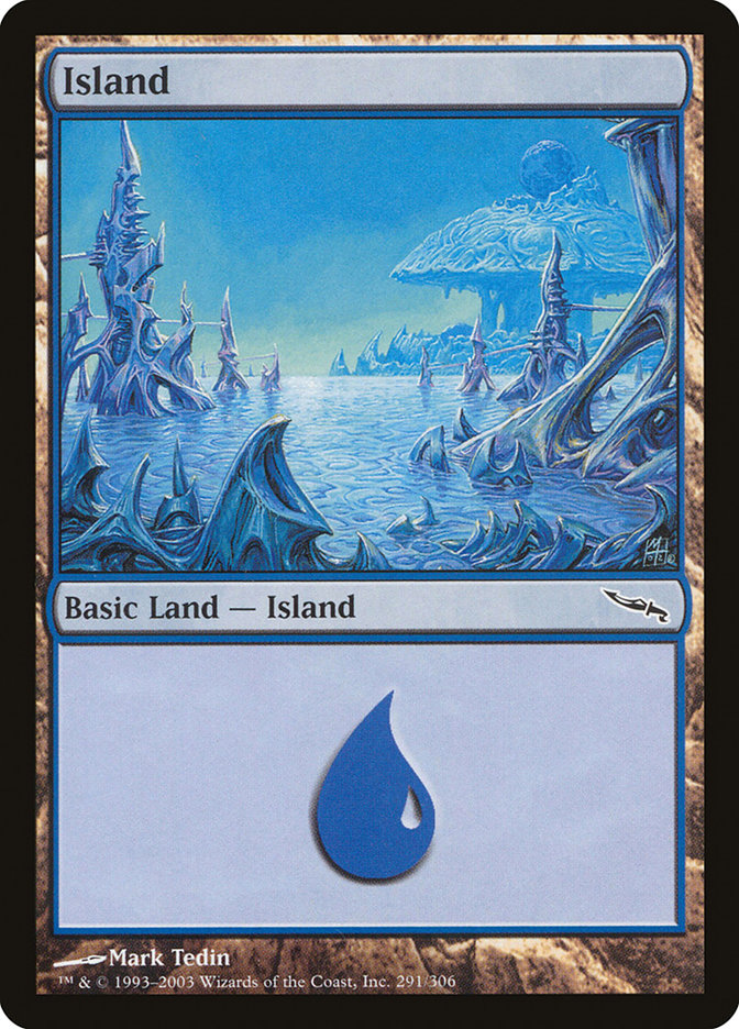 Island (291) [Mirrodin] | Clutch Gaming