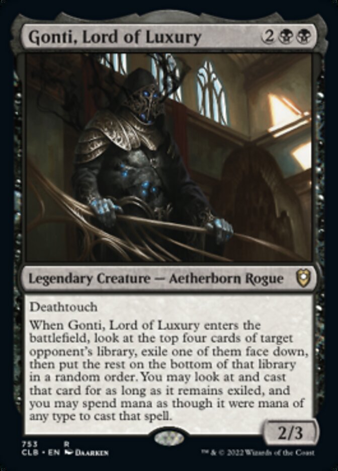 Gonti, Lord of Luxury [Commander Legends: Battle for Baldur's Gate] | Clutch Gaming