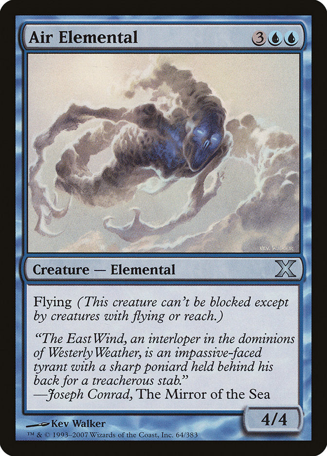 Air Elemental [Tenth Edition] | Clutch Gaming