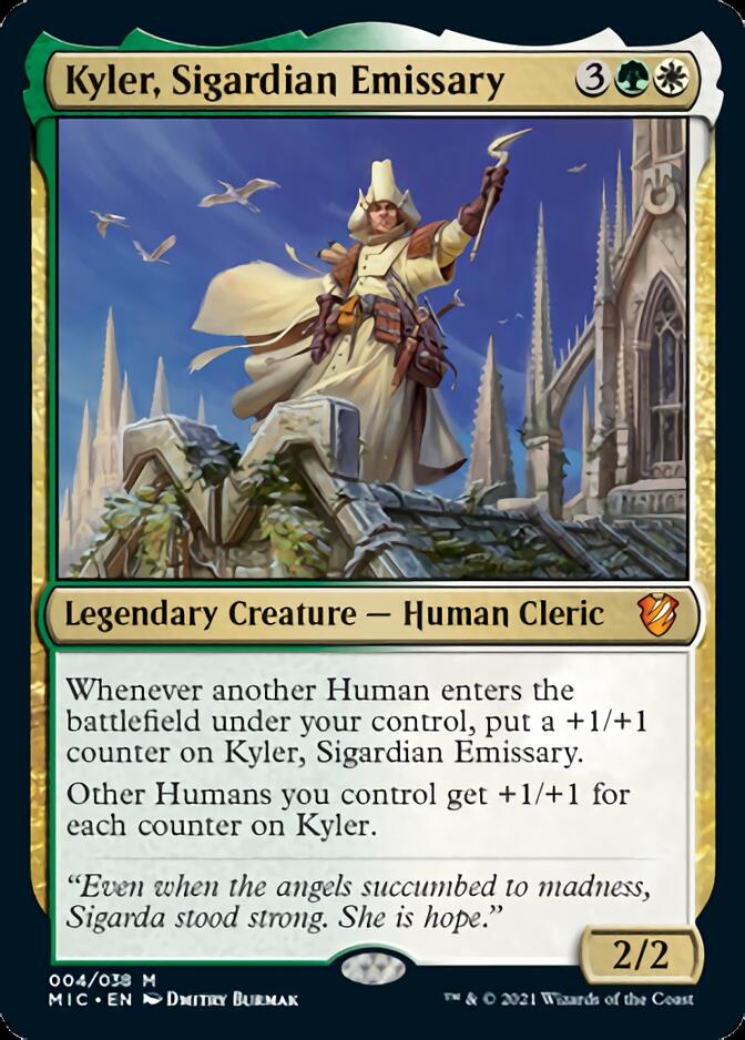 Kyler, Sigardian Emissary [Innistrad: Midnight Hunt Commander] | Clutch Gaming