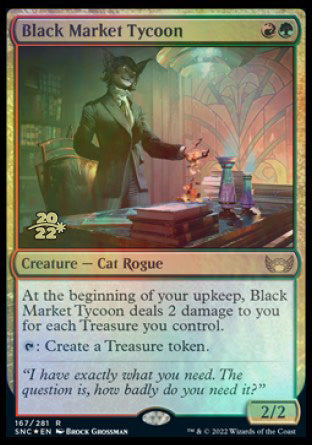 Black Market Tycoon [Streets of New Capenna Prerelease Promos] | Clutch Gaming