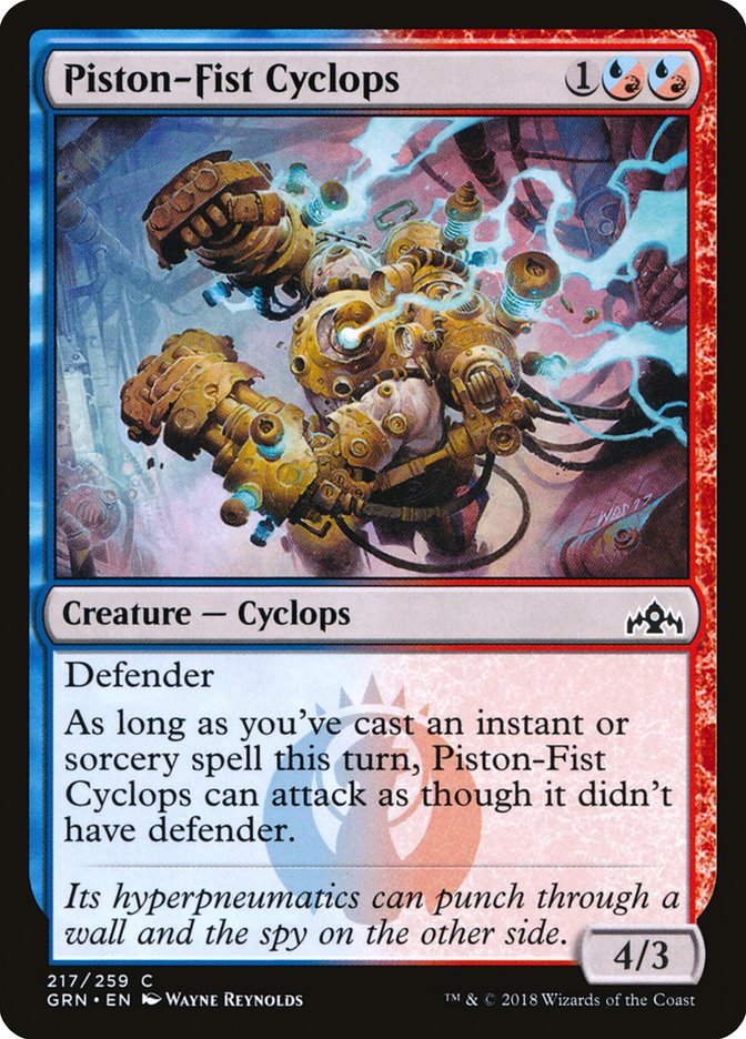 Piston-Fist Cyclops [Guilds of Ravnica] | Clutch Gaming