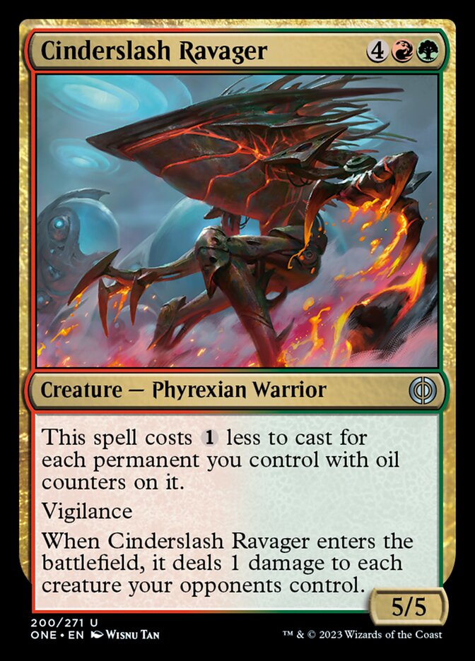 Cinderslash Ravager [Phyrexia: All Will Be One] | Clutch Gaming