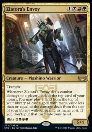 Ziatora's Envoy (Promo Pack) [Streets of New Capenna Promos] | Clutch Gaming