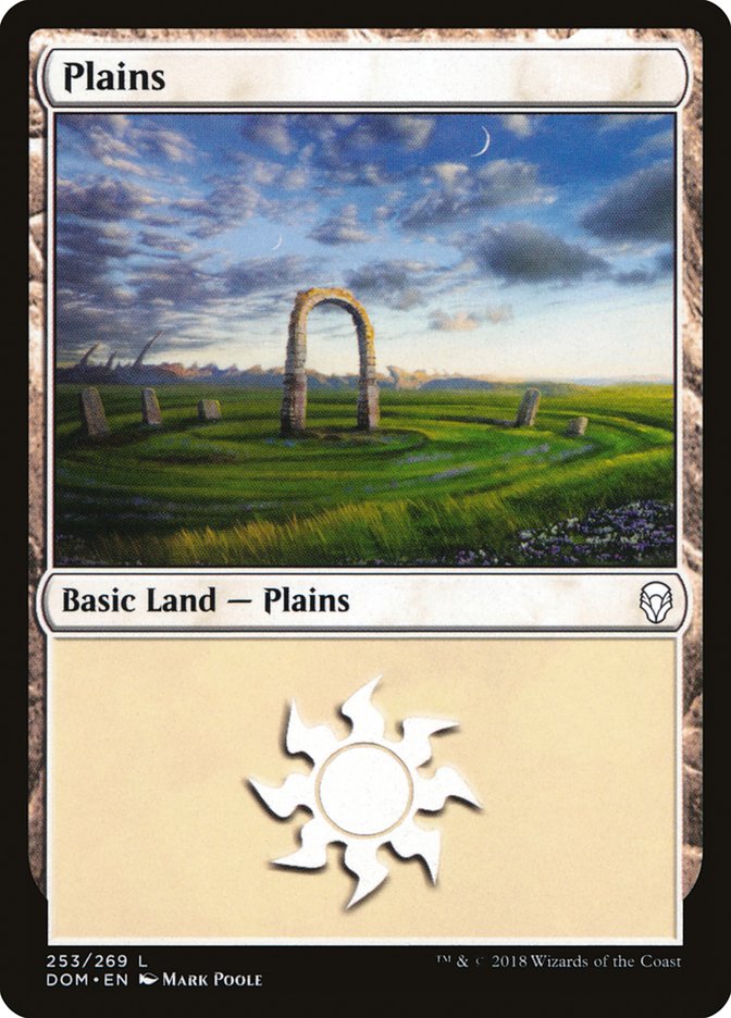 Plains (253) [Dominaria] | Clutch Gaming