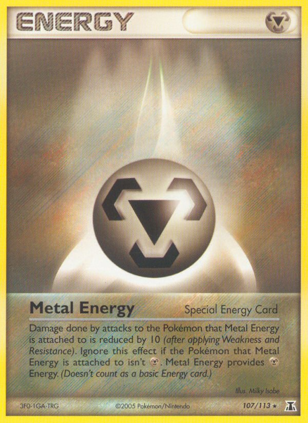 Metal Energy (107/113) [EX: Delta Species] | Clutch Gaming