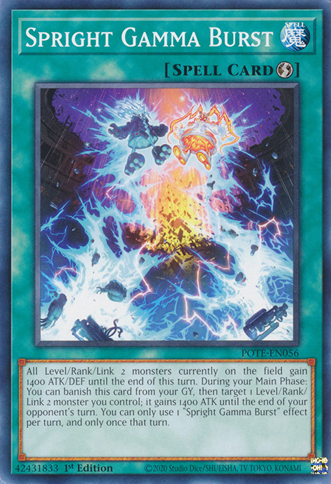 Spright Gamma Burst [POTE-EN056] Common | Clutch Gaming