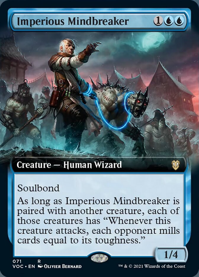 Imperious Mindbreaker (Extended Art) [Innistrad: Crimson Vow Commander] | Clutch Gaming