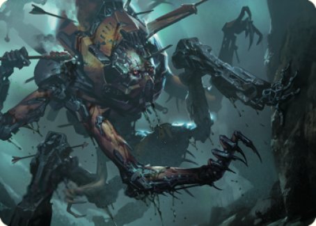 Scrapwork Rager Art Card [The Brothers' War Art Series] | Clutch Gaming