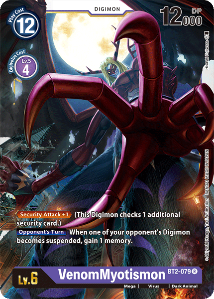 VenomMyotismon [BT2-079] [Release Special Booster Ver.1.0] | Clutch Gaming