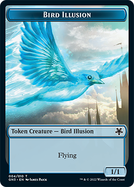 Bird Illusion // Demon Double-Sided Token [Game Night: Free-for-All Tokens] | Clutch Gaming