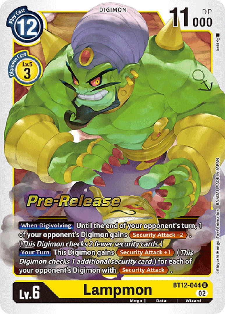 Lampmon [BT12-044] [Across Time Pre-Release Cards] | Clutch Gaming