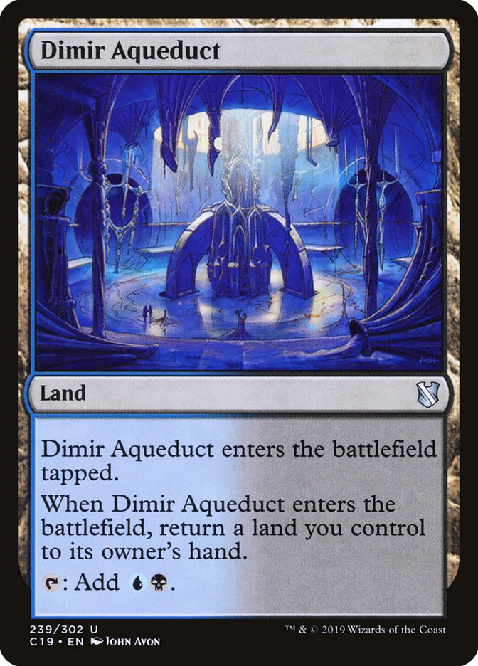 Dimir Aqueduct [Commander 2019] | Clutch Gaming