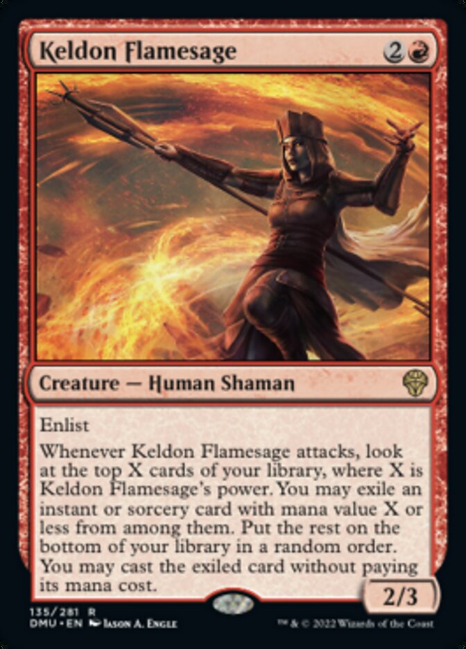 Keldon Flamesage [Dominaria United] | Clutch Gaming