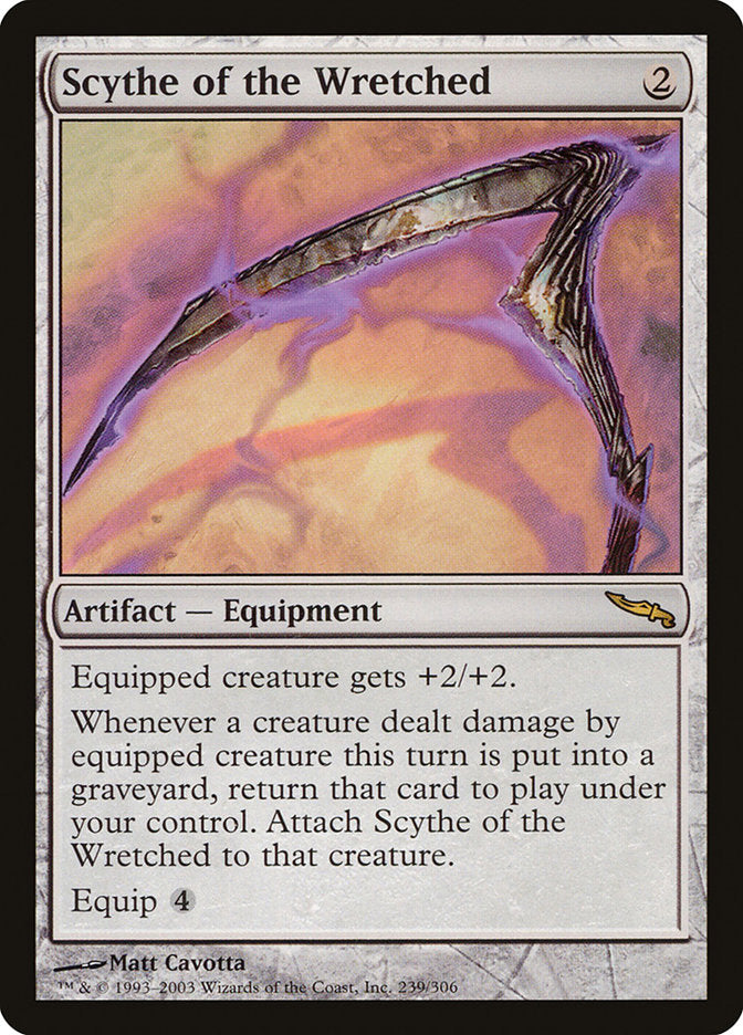 Scythe of the Wretched [Mirrodin] | Clutch Gaming