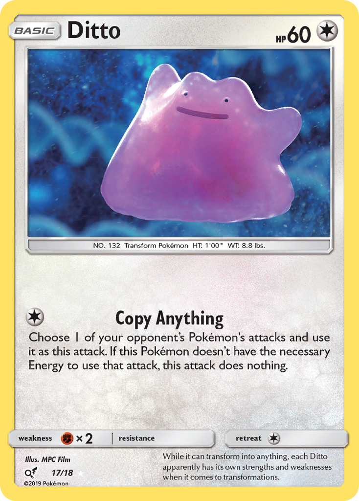 Ditto (17/18) [Sun & Moon: Detective Pikachu] | Clutch Gaming