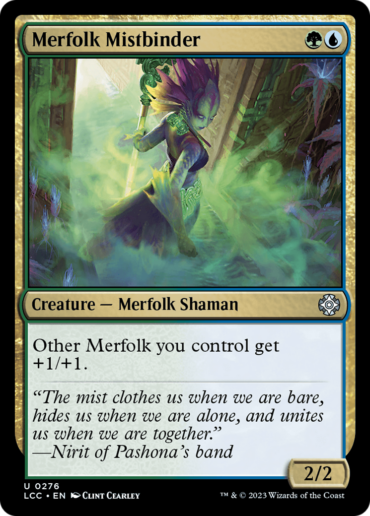 Merfolk Mistbinder [The Lost Caverns of Ixalan Commander] | Clutch Gaming