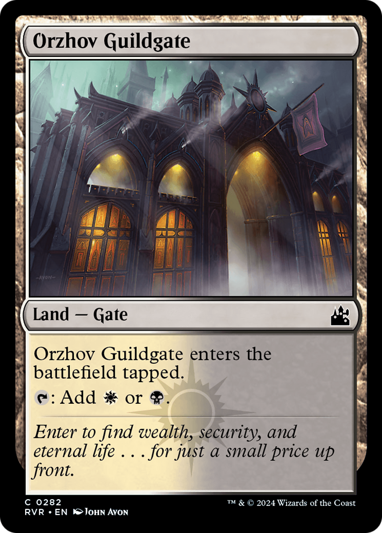 Orzhov Guildgate [Ravnica Remastered] | Clutch Gaming