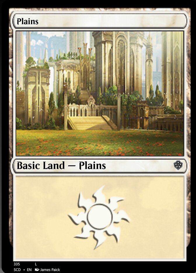 Plains (335) [Starter Commander Decks] | Clutch Gaming