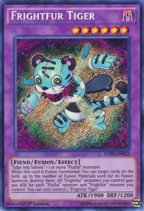 Frightfur Tiger [FUEN-EN022] Secret Rare | Clutch Gaming