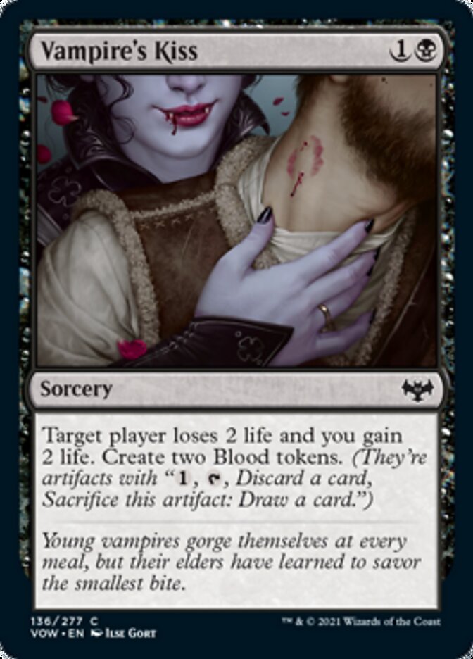 Vampire's Kiss [Innistrad: Crimson Vow] | Clutch Gaming