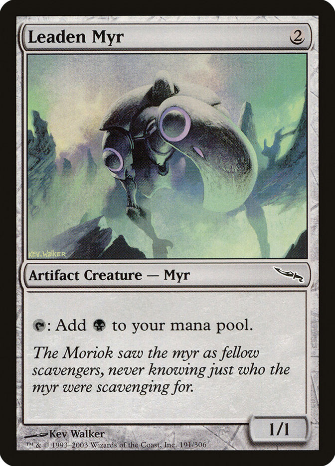 Leaden Myr [Mirrodin] | Clutch Gaming