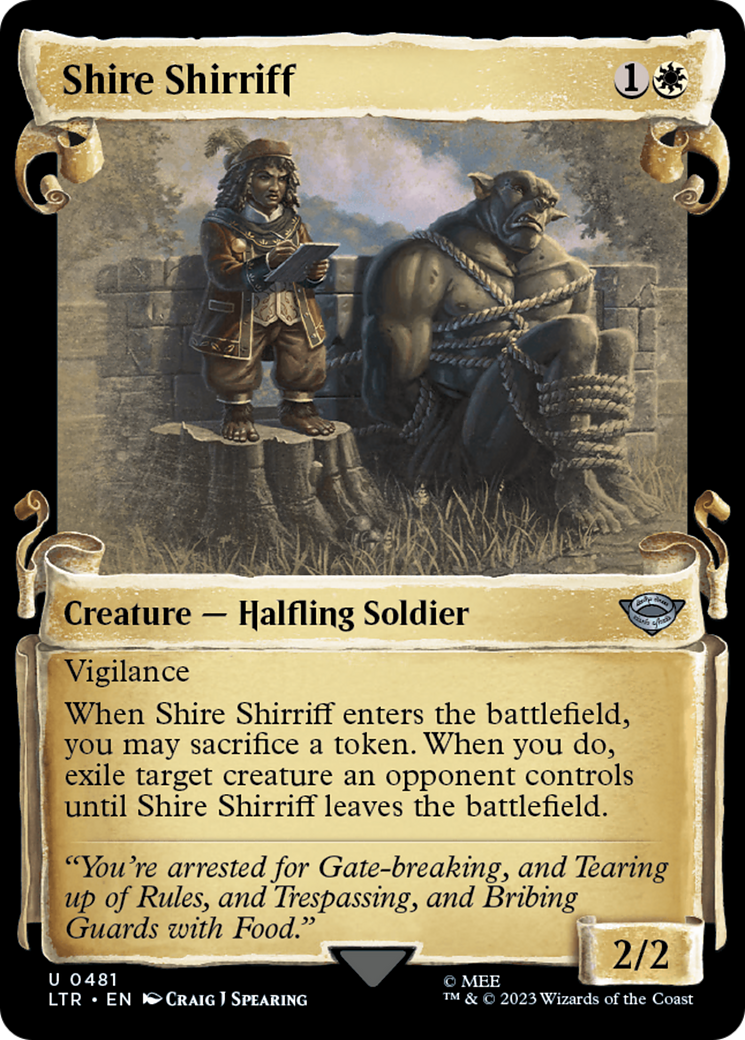 Shire Shirriff [The Lord of the Rings: Tales of Middle-Earth Showcase Scrolls] | Clutch Gaming