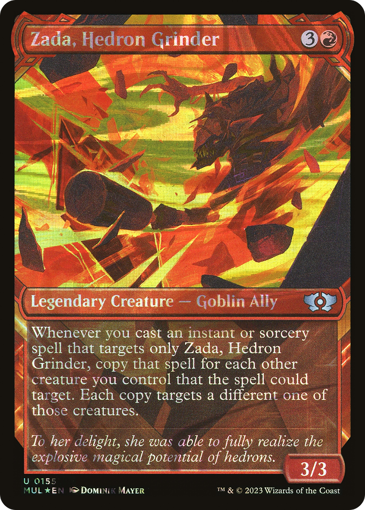 Zada, Hedron Grinder (Halo Foil) [Multiverse Legends] | Clutch Gaming