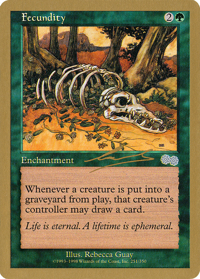 Fecundity (Nicolas Labarre) [World Championship Decks 2000] | Clutch Gaming