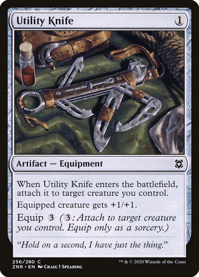 Utility Knife [Zendikar Rising] | Clutch Gaming