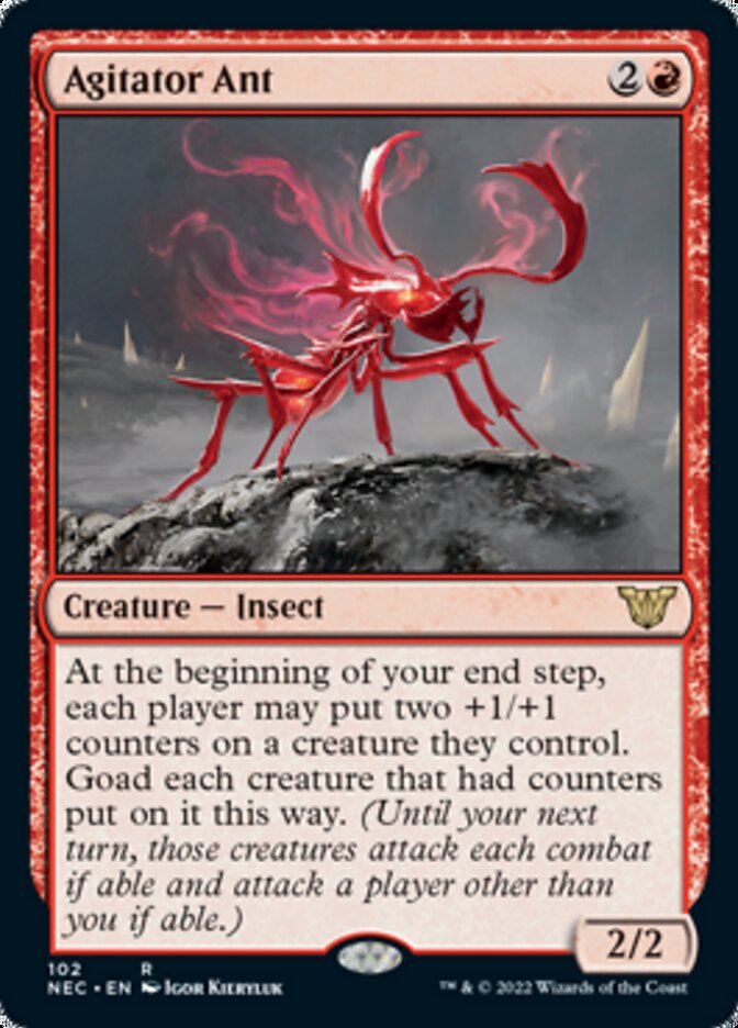 Agitator Ant [Kamigawa: Neon Dynasty Commander] | Clutch Gaming