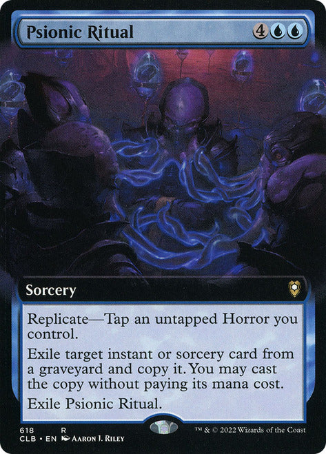 Psionic Ritual (Extended Art) [Commander Legends: Battle for Baldur's Gate] | Clutch Gaming