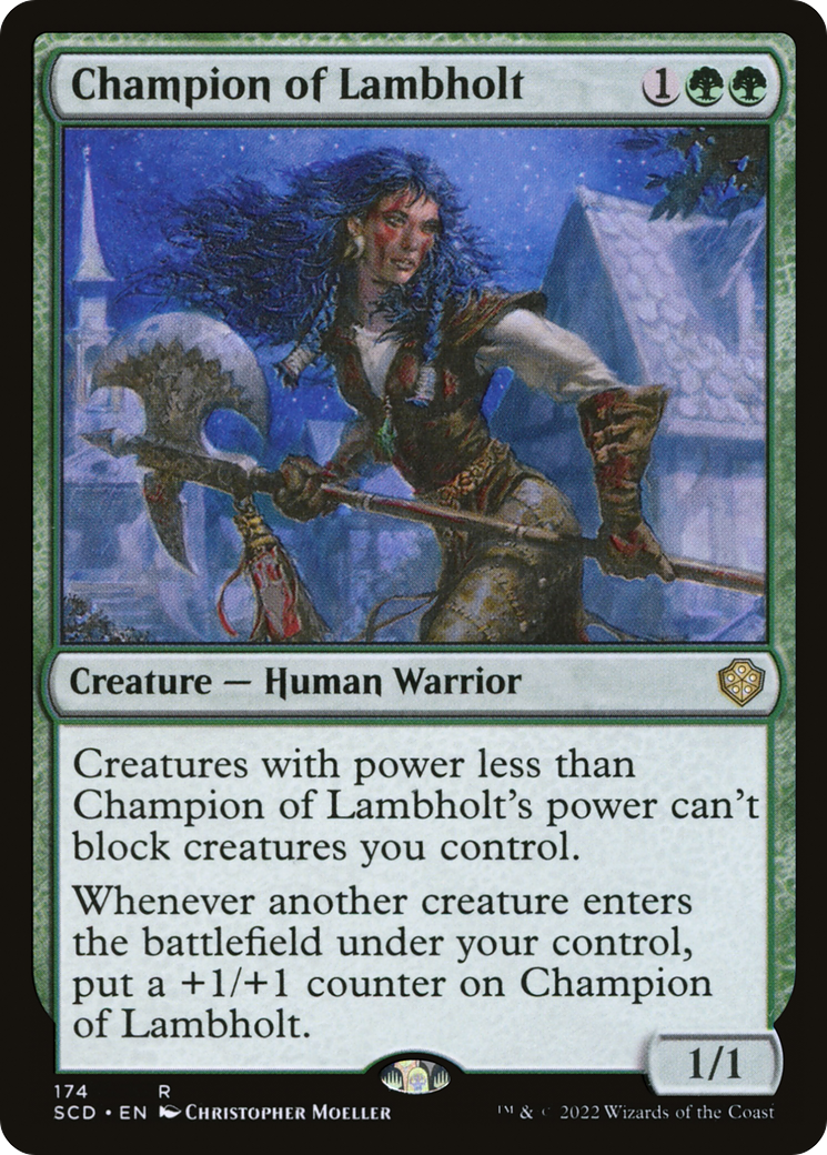 Champion of Lambholt [Starter Commander Decks] | Clutch Gaming