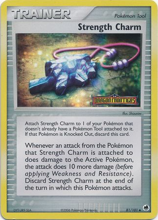 Strength Charm (81/101) (Stamped) [EX: Dragon Frontiers] | Clutch Gaming