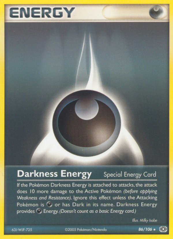 Darkness Energy (86/106) [EX: Emerald] | Clutch Gaming