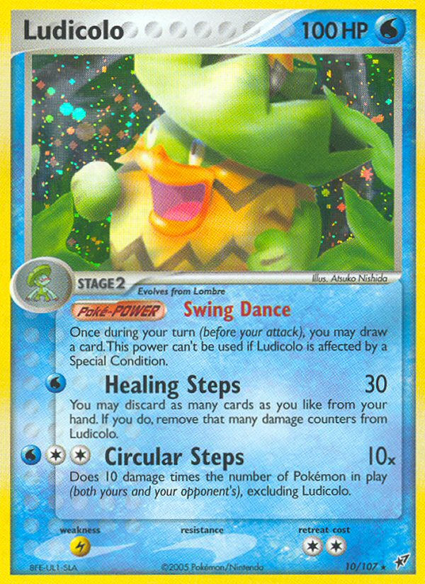 Ludicolo (10/107) [EX: Deoxys] | Clutch Gaming