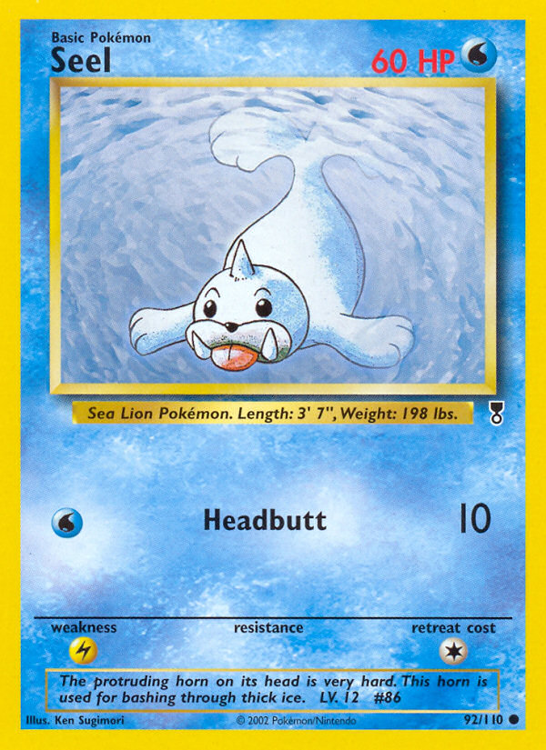 Seel (92/110) [Legendary Collection] | Clutch Gaming