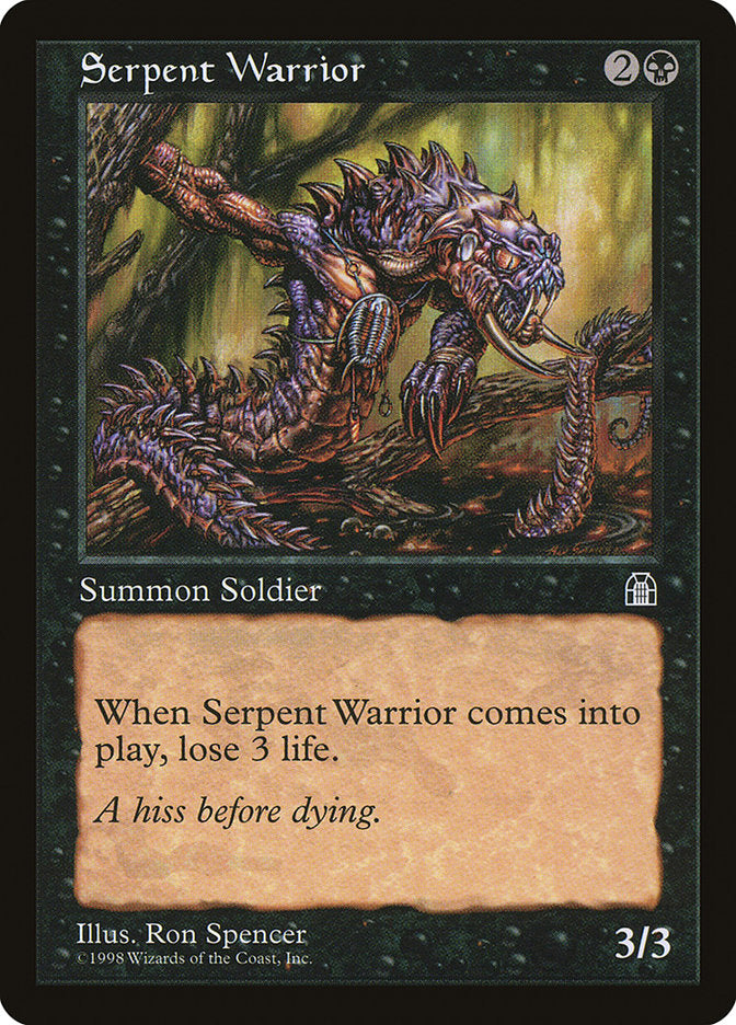 Serpent Warrior [Stronghold] | Clutch Gaming