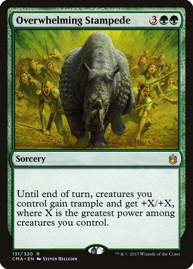 Overwhelming Stampede [Commander Anthology] | Clutch Gaming
