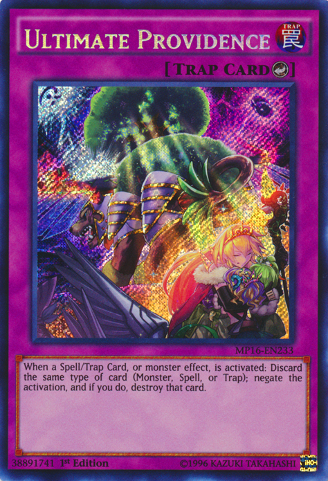 Ultimate Providence [MP16-EN233] Secret Rare | Clutch Gaming