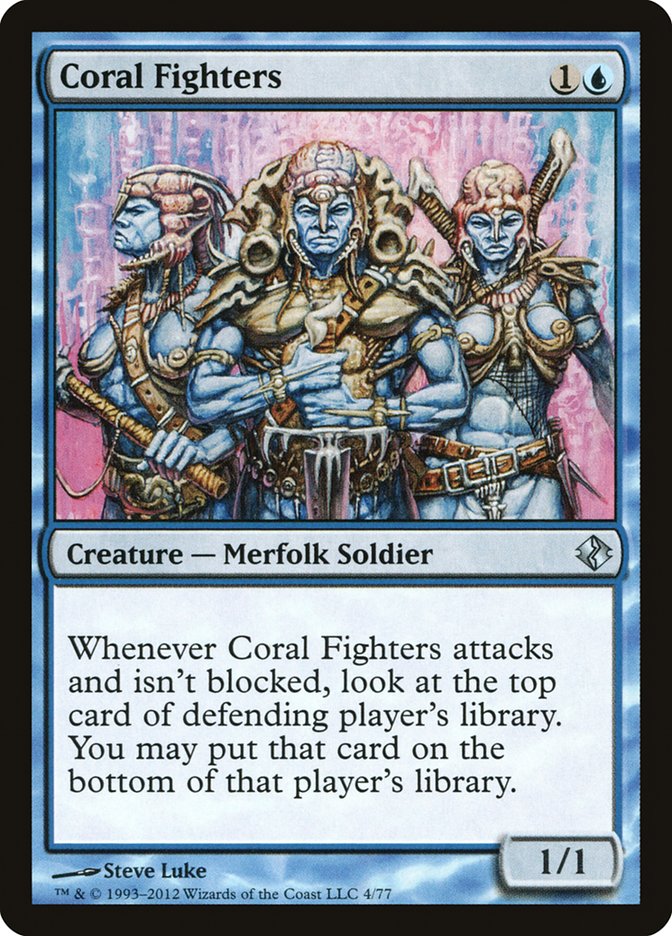 Coral Fighters [Duel Decks: Venser vs. Koth] | Clutch Gaming