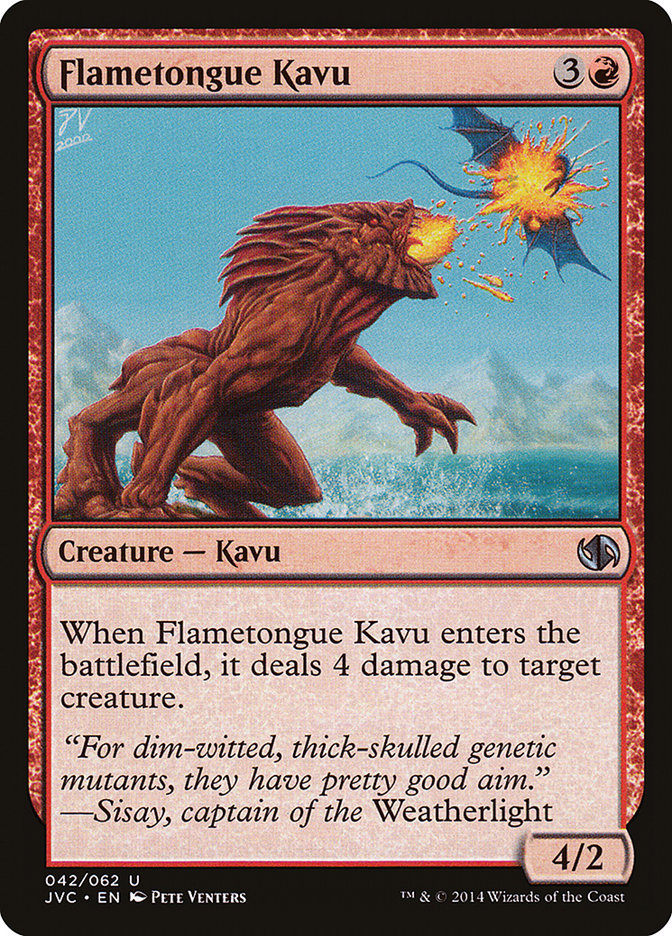 Flametongue Kavu [Duel Decks Anthology] | Clutch Gaming