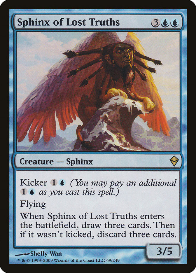 Sphinx of Lost Truths [Zendikar] | Clutch Gaming