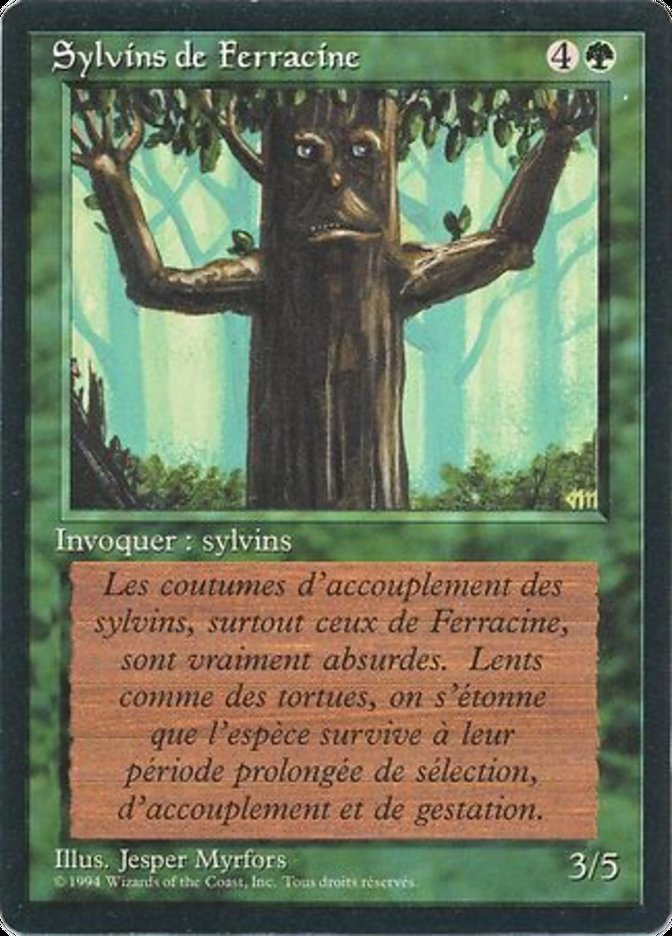 Ironroot Treefolk [Foreign Black Border] | Clutch Gaming